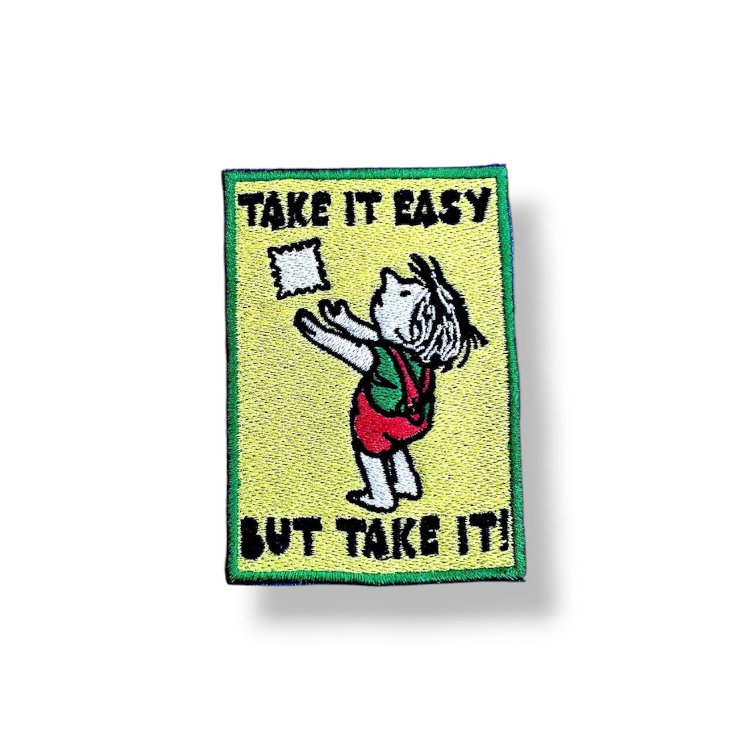 3in. Take it easy patch