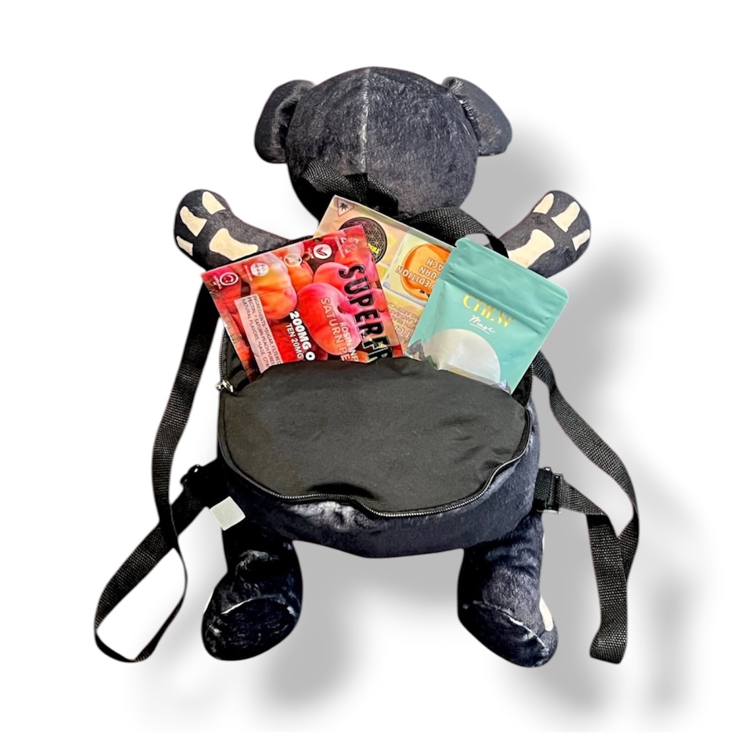 Skeleton Bear Backpack